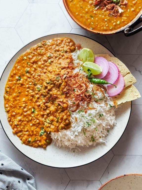 Kashmiri Dal Chawal