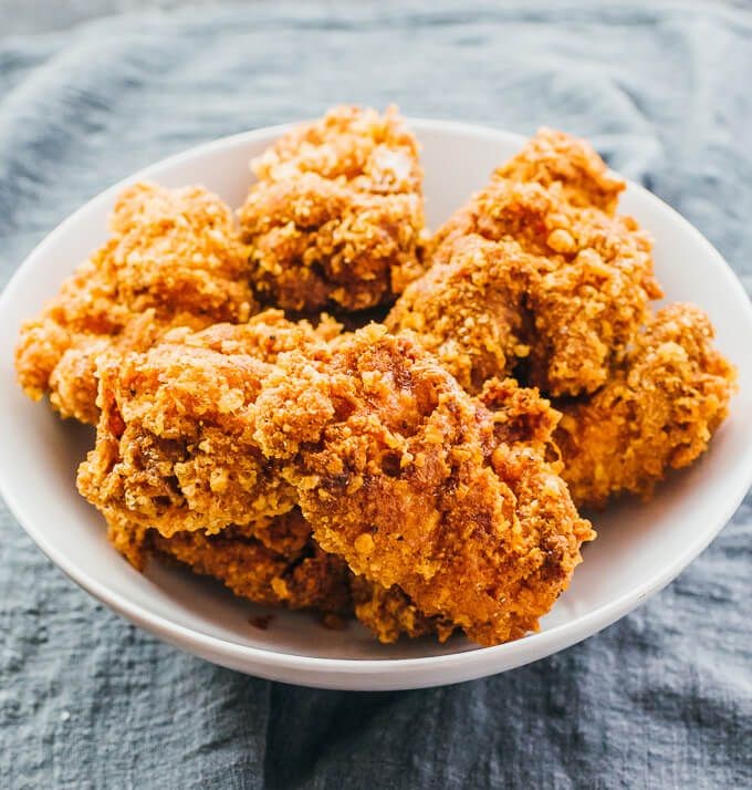 Keto Chicken Legs with Almond Flour Coating