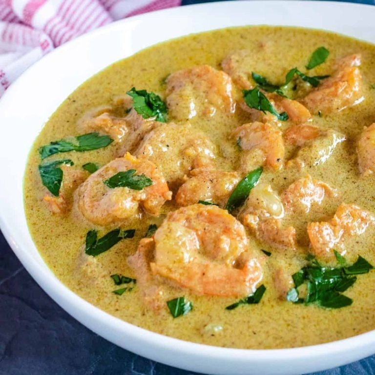 Keto Coconut Curry Shrimp