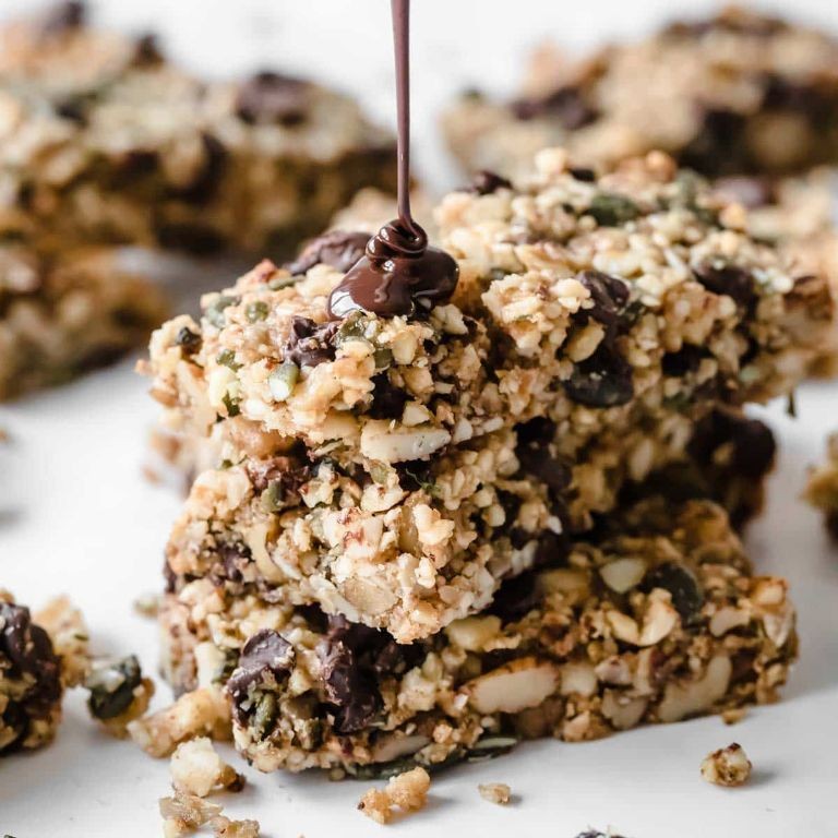 Keto Coconut Flour Granola Bars