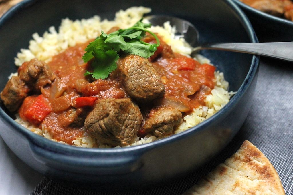 Keto Lamb Rogan Josh
