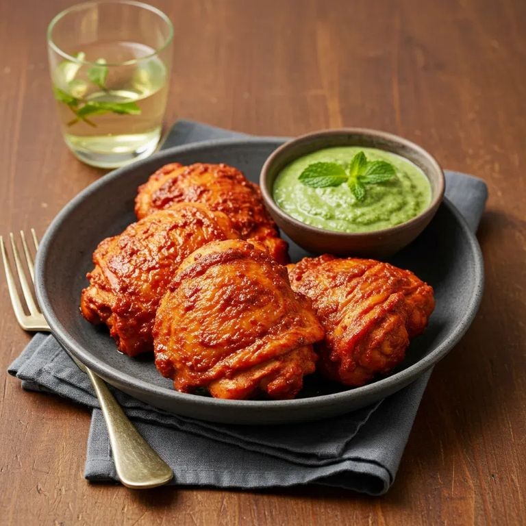 Keto Mint Chutney Chicken