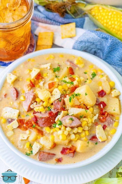Kielbasa and Corn Chowder Crockpot Recipe