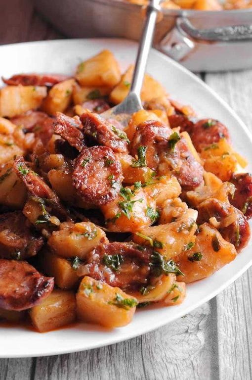 Kielbasa and Potato Goulash