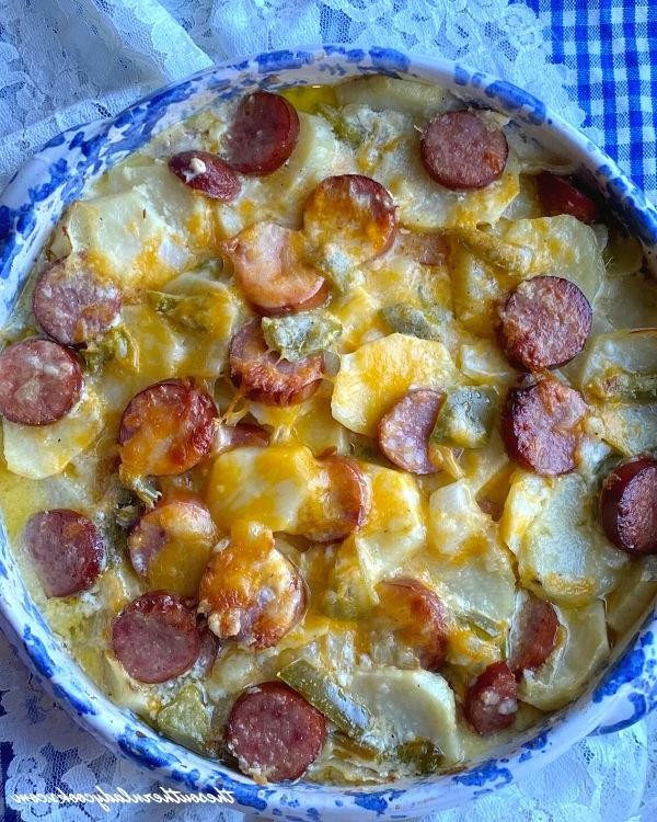 Kielbasa and Scalloped Potatoes