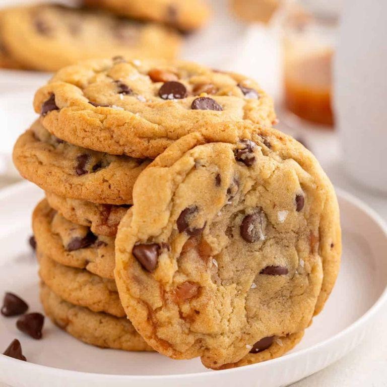 KitchenAid Salted Caramel Chocolate Chip Cookies