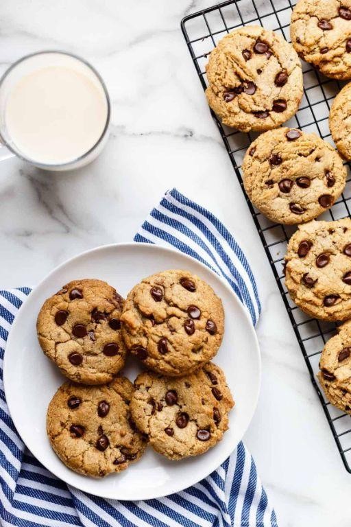 KitchenAid Vegan Chocolate Chip Cookies