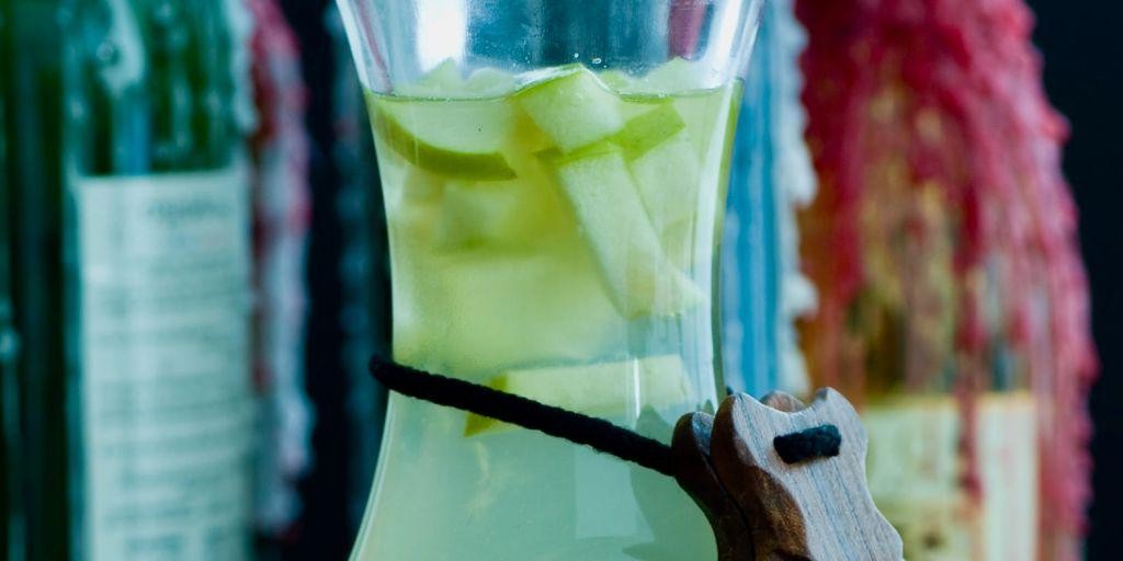 Kiwi and Cucumber White Sangria