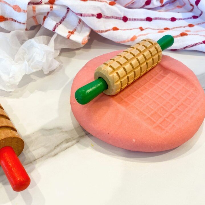 Kool-Aid Scented Playdough with Cream of Tartar