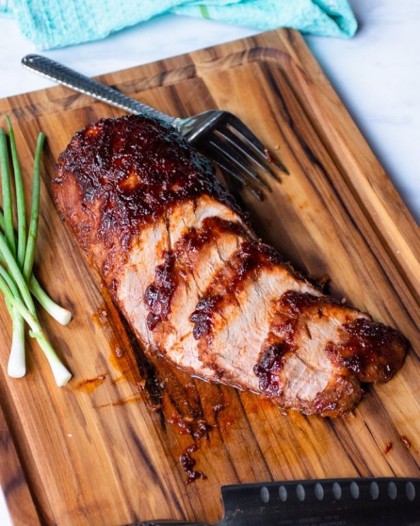 Korean BBQ Pork Tenderloin