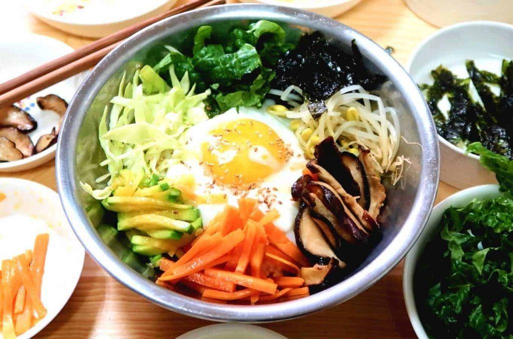 Korean Bibimbap with Gochujang Sauce