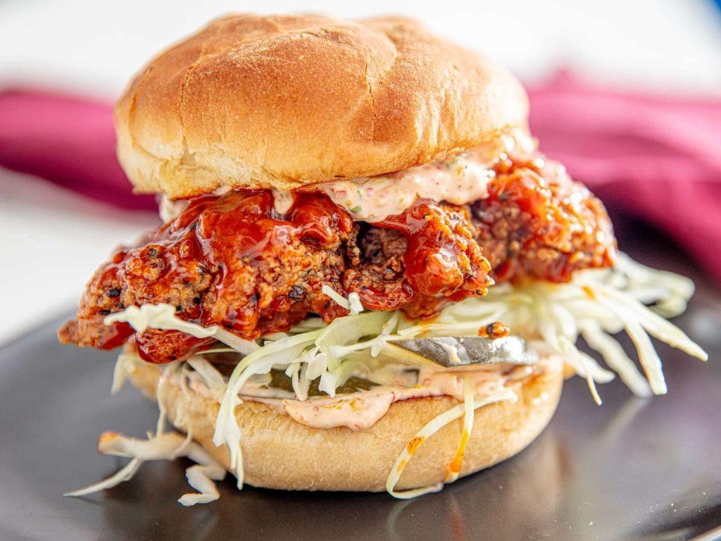 Korean Fried Chicken Sandwich