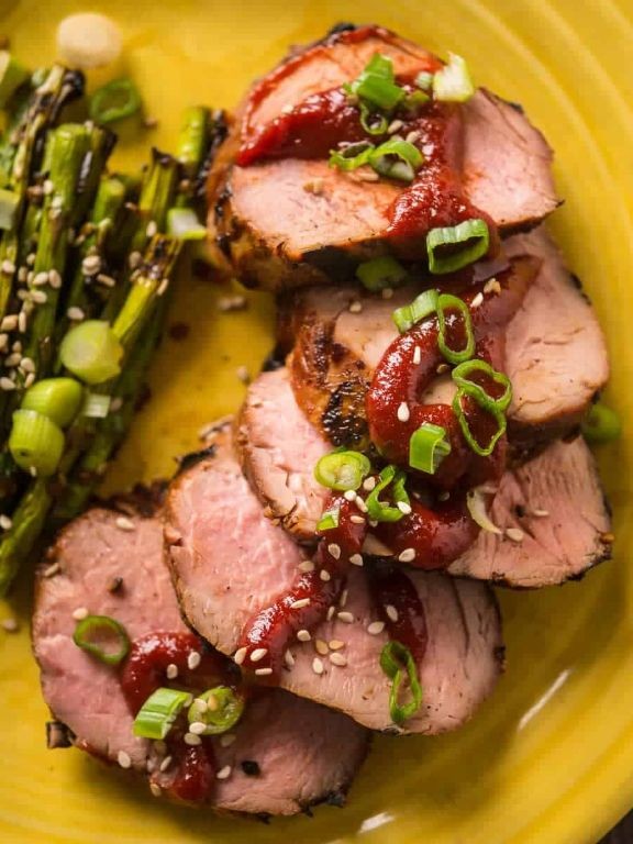 Korean Gochujang Pork Tenderloin