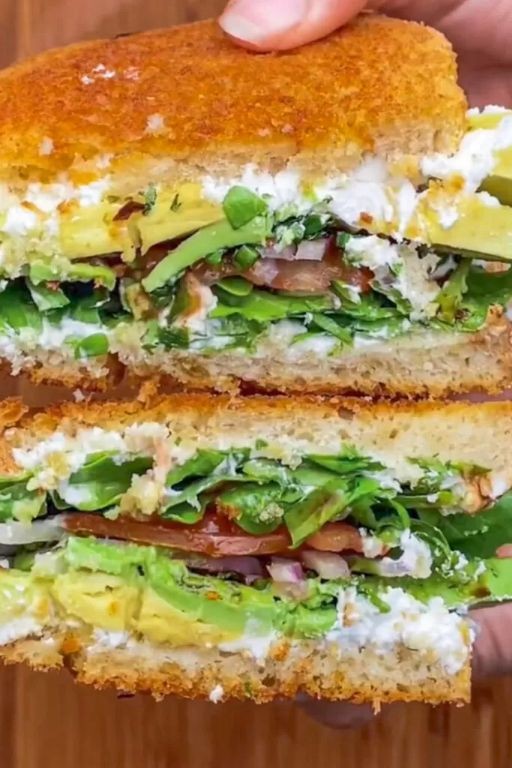 Labneh and Avocado Toast with Chili Flakes