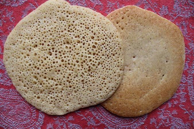 Lahoh (spongy Somali bread)