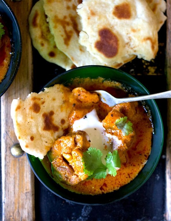 Lamb Rogan Josh with Naan