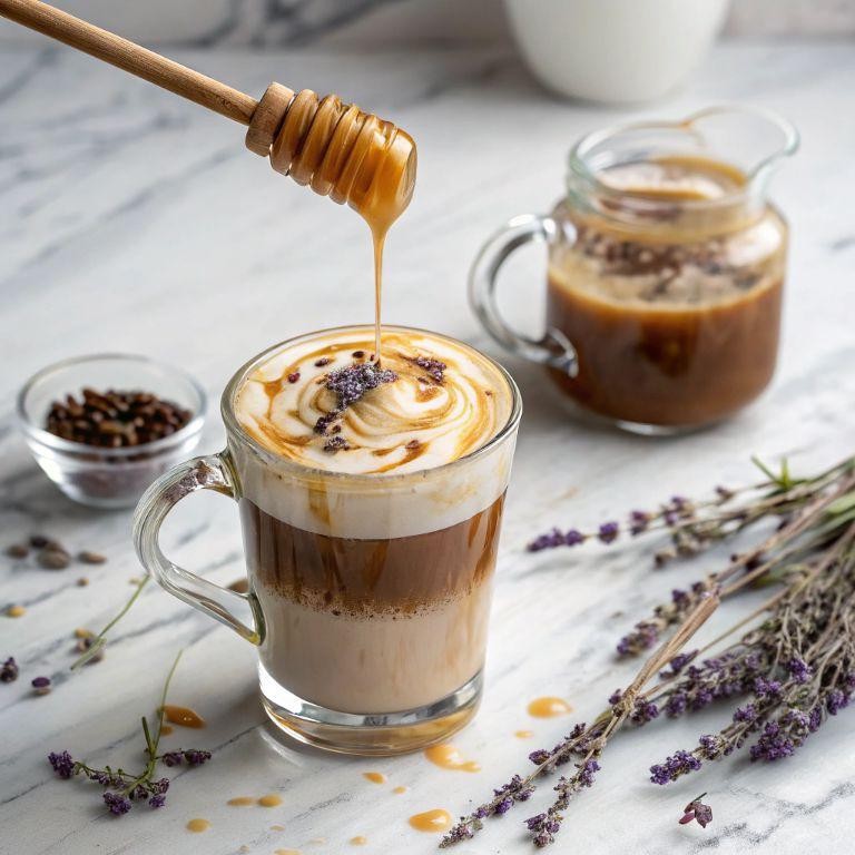 Lavender Honey Caffè Americano