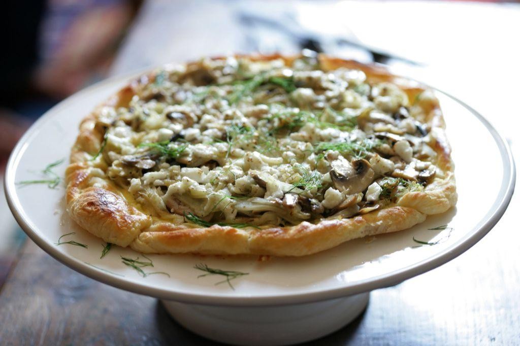 Leek and Goat Cheese Tart
