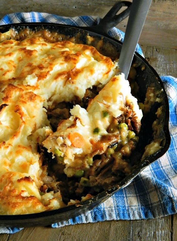 Leftover Roast Beef Shepherd