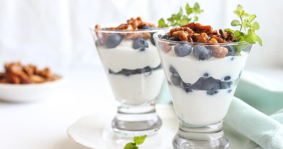 Lemon Blueberry Greek Yogurt Parfait