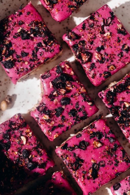 Lemon Blueberry Rice Krispies Treats