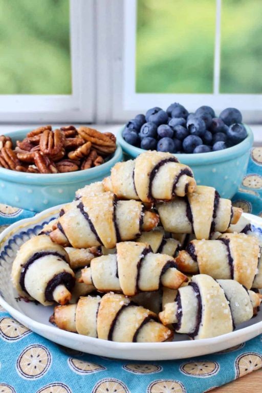 Lemon Blueberry Rugelach