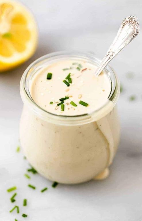 Lemon Garlic Tahini Dressing
