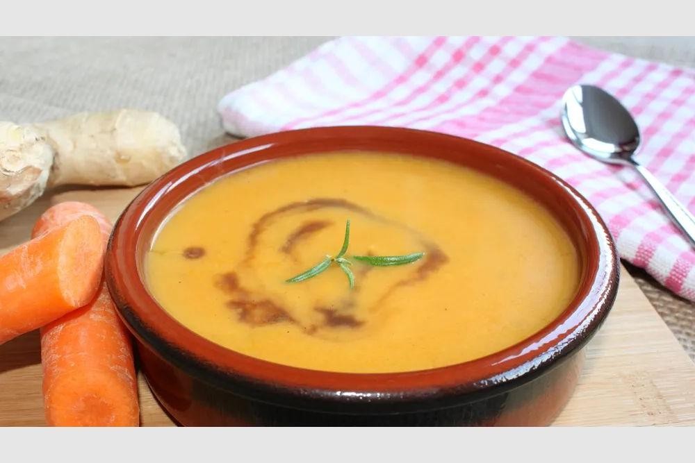 Lemon Ginger Carrot Soup