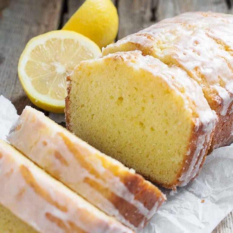 Lemon Glazed Original Pound Cake