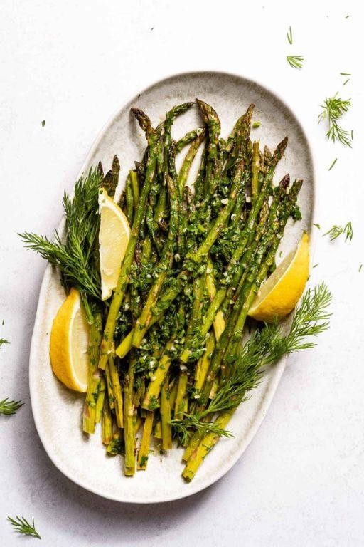 Lemon Herb Grilled Asparagus