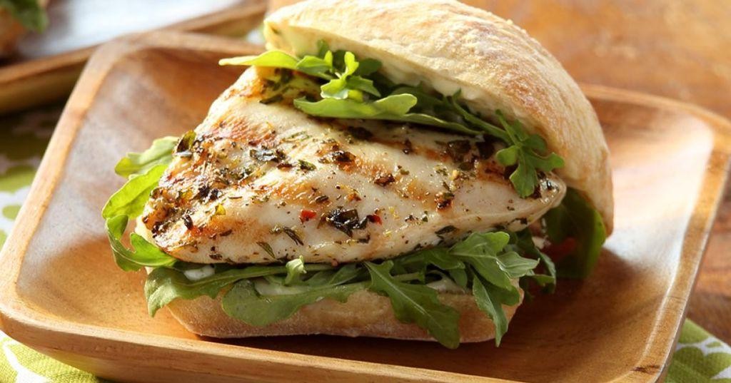 Lemon Herb Grilled Chicken Sandwich