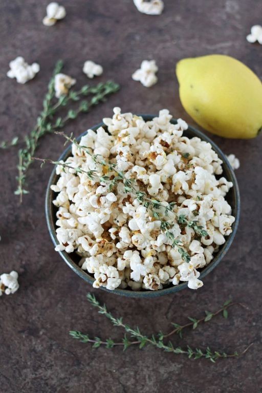Lemon Herb Popcorn