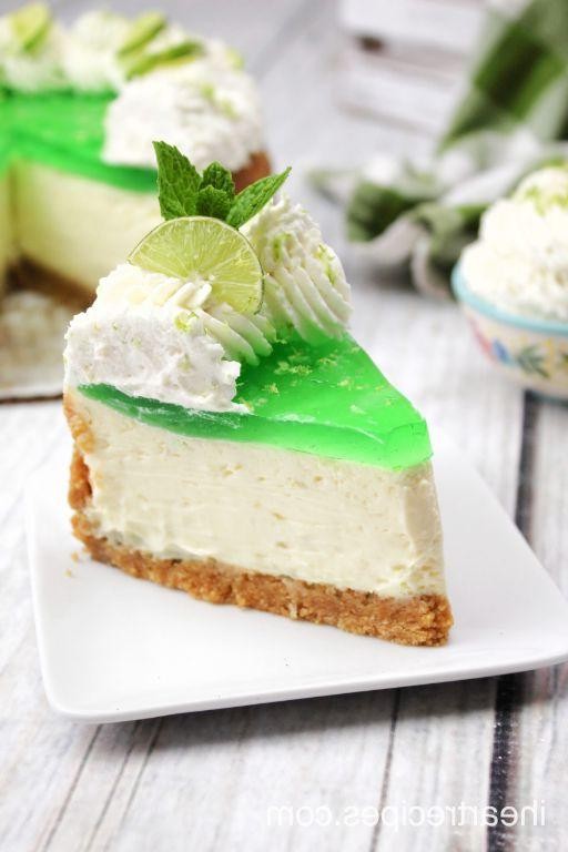 Lemon Lime Gelatin Cheesecake
