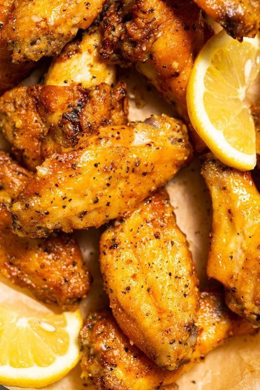 Lemon Pepper Butter Sauce Wings