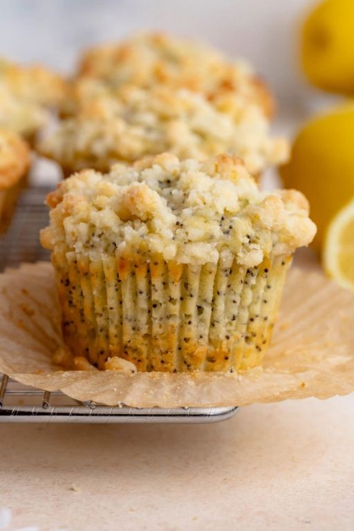 Lemon Poppy Seed Fiber One Muffins