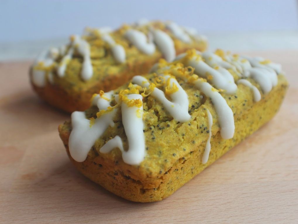 Lemon Poppy Seed Protein Loaf