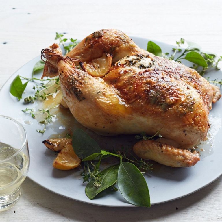 Lemon Thyme Roasted Chicken