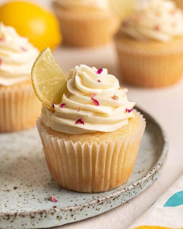Lemon Zest Vegan Cupcakes