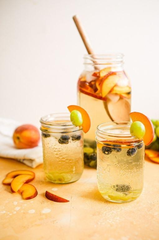Lemon and Elderflower White Sangria