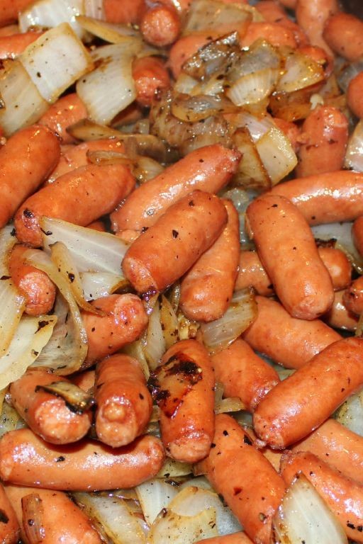 Little Smokies with Caramelized Onions