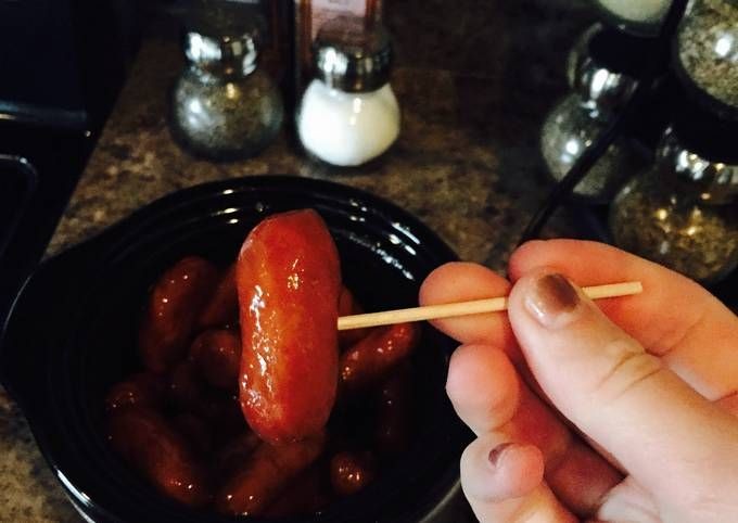 Little Smokies with Maple Mustard Sauce
