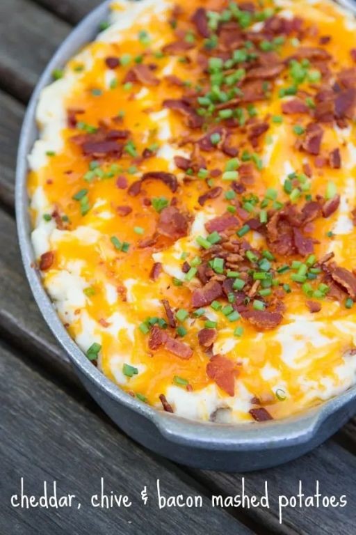 Loaded Bacon and Chive Red Lobster Mashed Potatoes