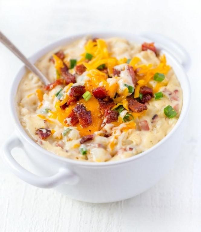 Loaded Ham and Potato Soup
