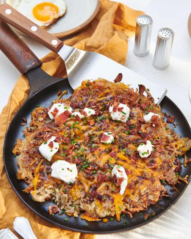 Loaded Hash Brown Skillet