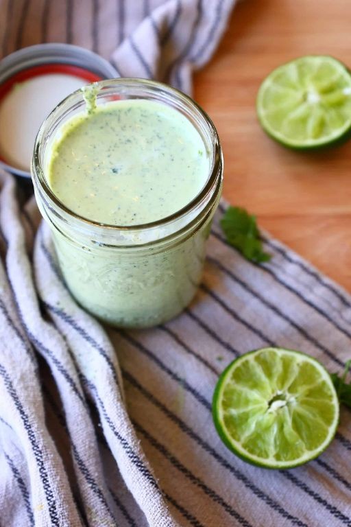 Low Sodium Cilantro Lime Dressing