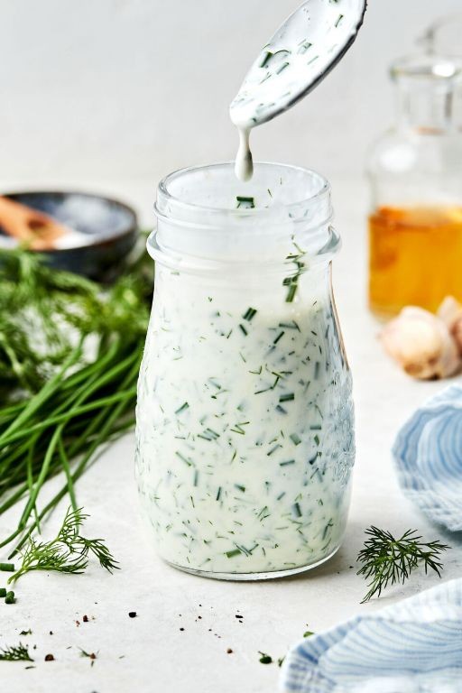Low Sodium Greek Yogurt Ranch Dressing