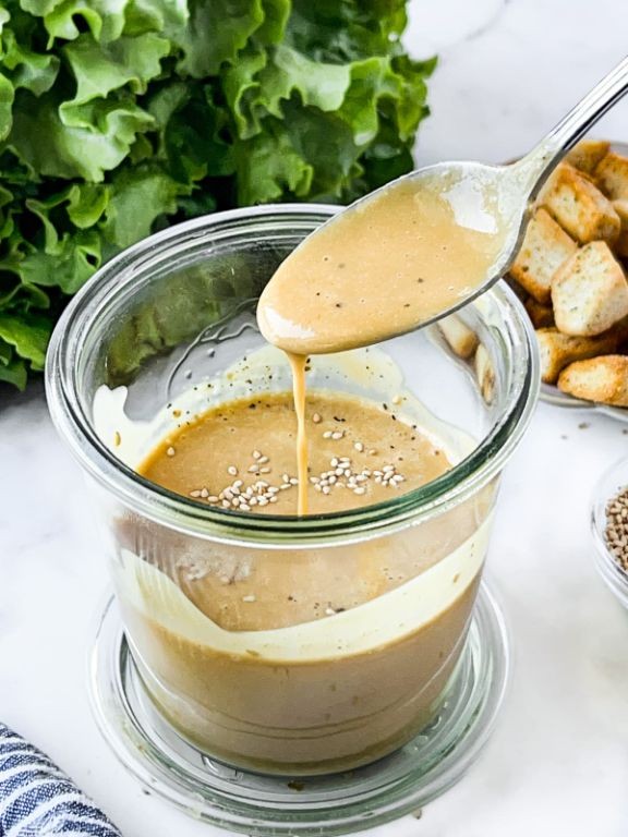 Low Sodium Miso Sesame Dressing