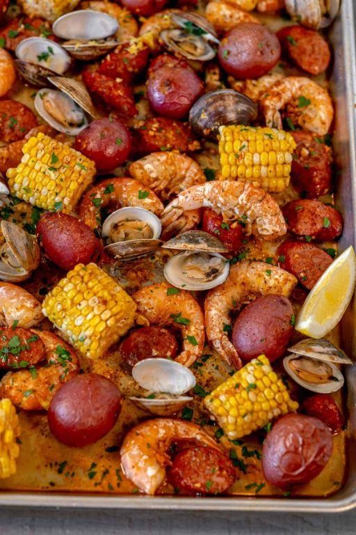 Low-Country Shrimp Boil with Crab and Clams