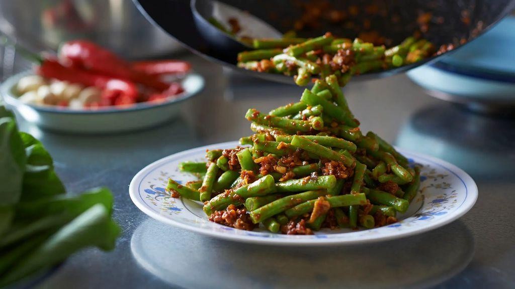 Malaysian Sambal Green Beans