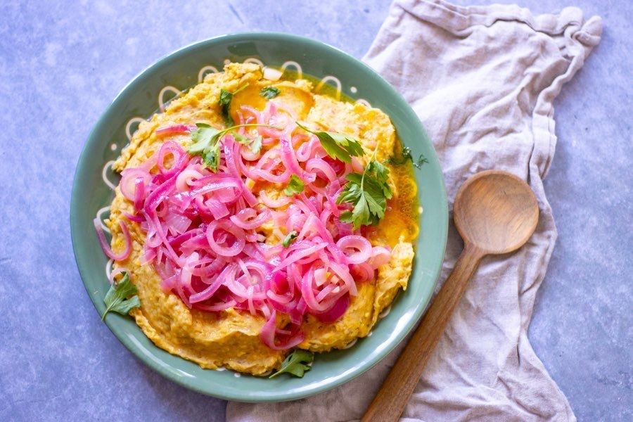 Mangú with Caramelized Onions and Mushrooms